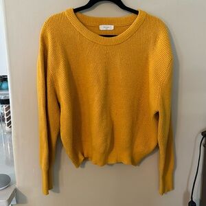 Elodie yellow sweater XL